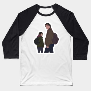 Ellie & Joel ~ The last of us Baseball T-Shirt